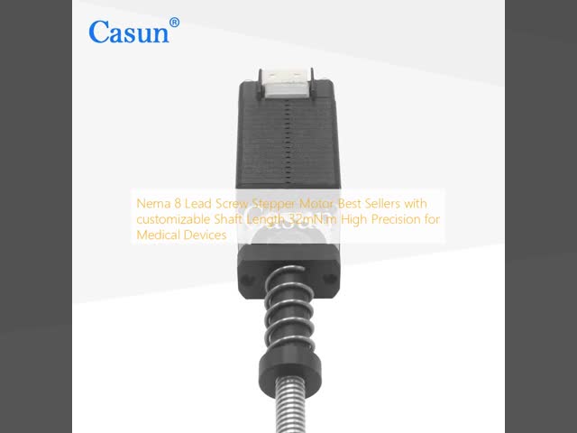 قیمت مناسب موتور پله‌ای بال اسکرو Casun Motor با گشتاور 100mN.m، ولتاژ 3.78V، موتور پله‌ای با دقت بالا برای دستگاه CNC برخط