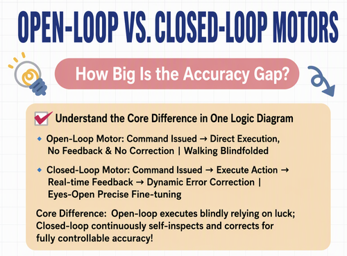 آخرین وبلاگ های شرکت در مورد Open-Loop vs. Closed-Loop Stepper Motor Control