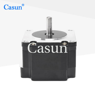 قیمت مناسب موتور مرحله ای هیبریدی NEMA 23 2.0A 0.5N.m 41mm بدن برای چاپگر 3D برخط