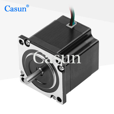 قیمت مناسب 1.8 درجه 4 فاز 0.9N.m 1.0A DC NEMA 23 موتور مرحله ای هیبریدی برای ربات CNC برخط
