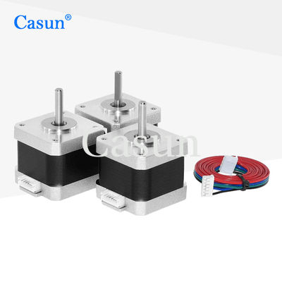 NEMA 17 موتور گام 42 * 42 * 40mm با 4 سیم 1.0A برای CMM چاپگر 3D