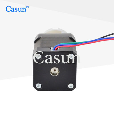 42x42x48mm 2.77V NEMA 17 موتور پله ای دنده ای 2 Phase RoHS تایید شده