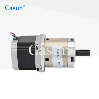 NEMA23 نسبت 15/1 موتور گام گیر با گیربکس کاهش دهنده سیاره ای 57mm موتور گام گیر