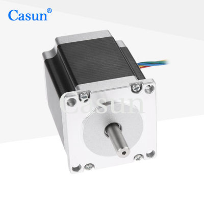 قیمت مناسب NEMA 23 موتور مرحله ای هیبرید 1.75N.m 76mm بدن برای ماشین آلات CNC برخط
