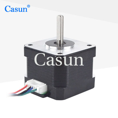 قیمت مناسب 42x42x34mm NEMA 17 موتور مرحله ای D شاف DC 12V 0.3N.M برای محور XYZ برخط