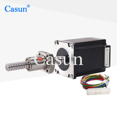 قیمت مناسب Nema 11 موتور مرحله ای با پیچ توپ 320mN.M موتور خطی با پیچ توپ برای CNC برخط
