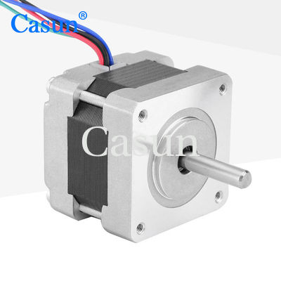 قیمت مناسب موتور پله ای هیبریدی NEMA 16 39*39*34 میلی متر 14 ولت DC Casun Motor برخط