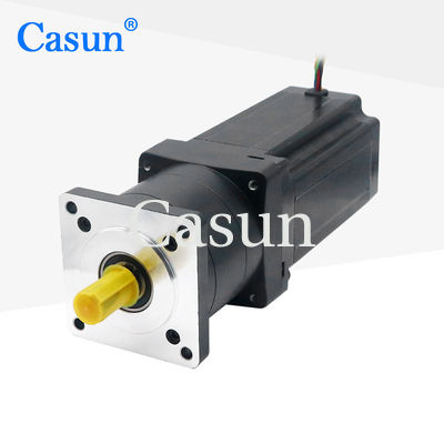 قیمت مناسب 149mm Nema 34 موتور مرحله ای چرخ دار با نسبت کاهش بزرگ 10 1 گیربکس سیاره ای برخط