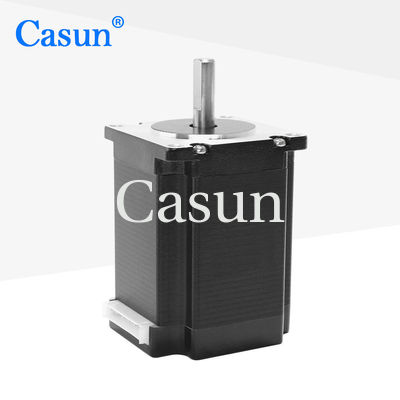 57x57x76mm 2 فاز تورک بالا 2.2N.m 3.0A NEMA 23 موتور مرحله ای هیبریدی برای ربات CMM