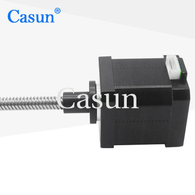 1.8 درجه 2 فاز Nema 17 Tr8 * 8 موتور خطی 42 * 42 * 48mm 0.5N.m برای CNC