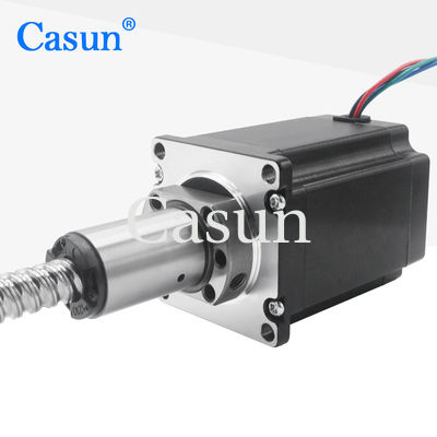 قیمت مناسب 2000mNm 4A NEMA 23 Ball Screw Motor Stepper Hybrid Linear Actuator 76mm 24mm برخط