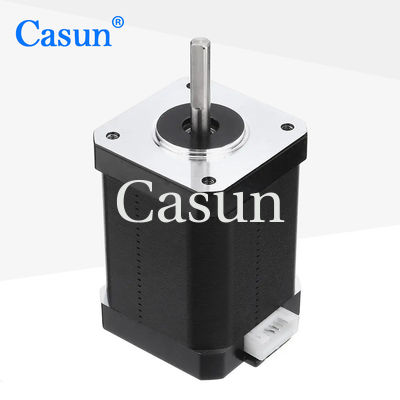 قیمت مناسب 1.8 درجه NEMA 17 موتور دو قطبی مرحله ای با دقت بالا 42 * 42 * 60mm 0.7N.m برای CNC برخط
