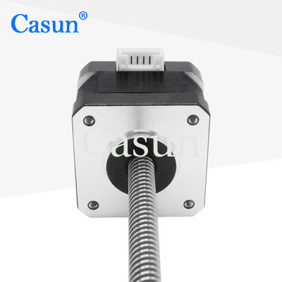 Tr8*8 280mN.M NEMA 17 Stepper Motor With Lead Screw 0.2kg بال اسکرو موتور پله ای