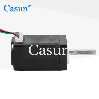 4 سیم کشی 16mm طول میله Nema 8 مرحله موتور برای ابزار دقیق