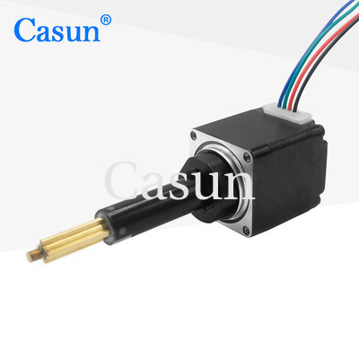 0.01mm / Step 0.42A NEMA 11 موتور مرحله ای اسیر برای تجهیزات پزشکی