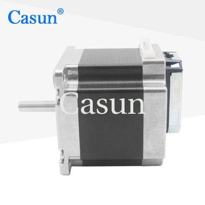 NEMA 23 موتور مرحله ای بسته 1.2N.m 57×57×54mm برای ماشین آلات CNC