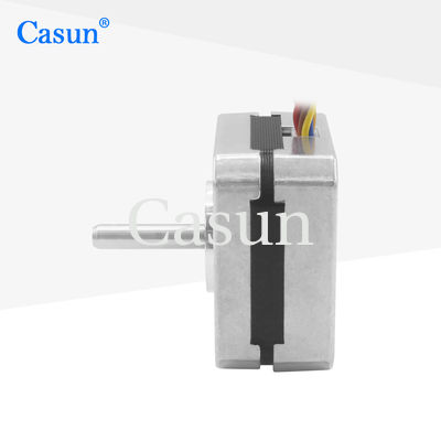Casun Nema 17 1.8° درجه 125mN.m 23mm بدن با گواهینامه CE RoHS موتور مرحله ای برای تجهیزات زیبایی