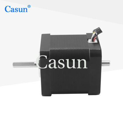 موتور پله‌ای هیبریدی Nema 17 42*48mm 590mN.m با زاویه 1.8 درجه و 3.0 ولت Casun برای پرینتر سه بعدی