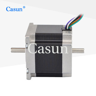 قیمت مناسب دو شاخه 1.8 درجه 4 فاز 1.26N.m DC NEMA 23 هیبرید موتور مرحله ای CNC ربات برخط