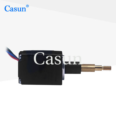 قیمت مناسب موتور خطی Casun با وزن 0.8 کیلوگرم در 600 PPS 1.8 درجه Nema 8 موتور خطی با دقت بالا برخط
