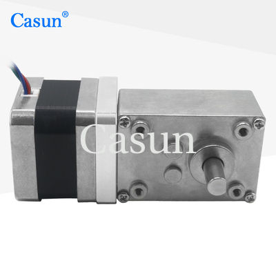 Casun Nema 17 موتور هایبرید مرحله ای با Reducer Worm 270mN.m 2.93V 36:1 نسبت